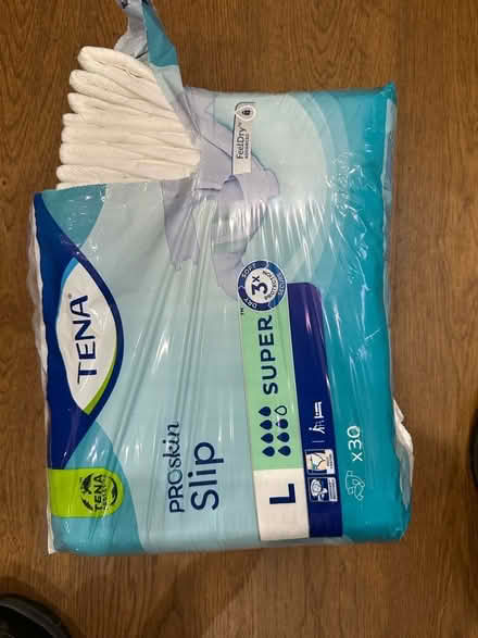 Photo of free Tena Incontinence Pads (East Croydon CR0) #1