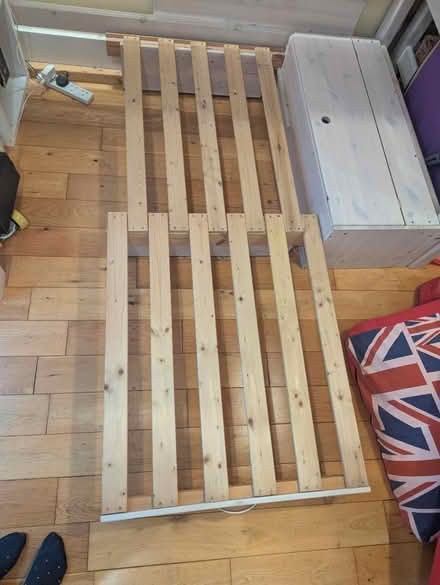 Photo of free Flexa futon bed and storage (Well street E9) #3