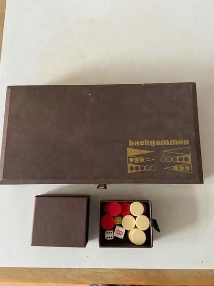 Photo of free Backgammon board and pieces,incomplete (St Just TR19) #2