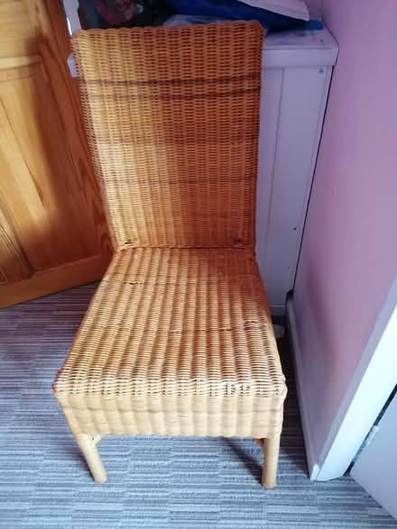 Photo of free Wicker chair, surplus to our requirements. (Hartwood Green PR7) #1