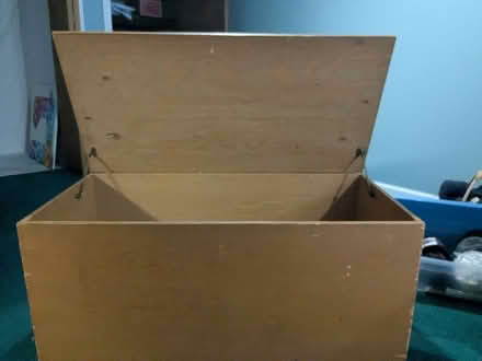 Photo of free Painted plywood storage box (east side near Ellison Park) #2