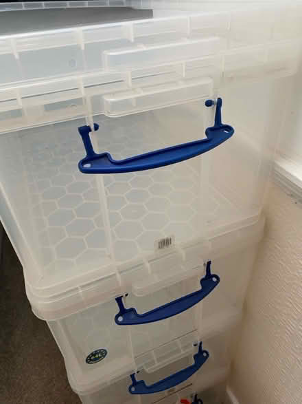 Photo of free 4x 64 L storage boxes (N4 1AD) #1