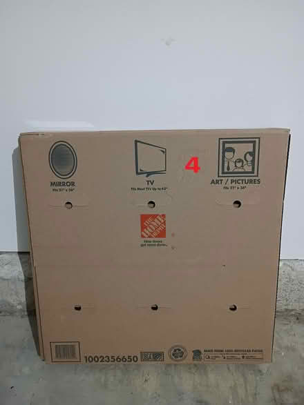 Photo of free Moving boxes for TVs/ Mirrors/ Art (Villages of Rolesville) #4