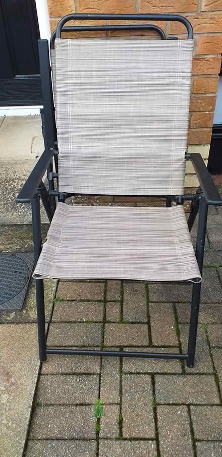 Photo of free Folding Chairs x2 (Litchard, Bridgend CF31) #1