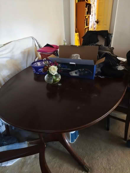 Photo of free Wooden dining table (TN39 4JT) #1