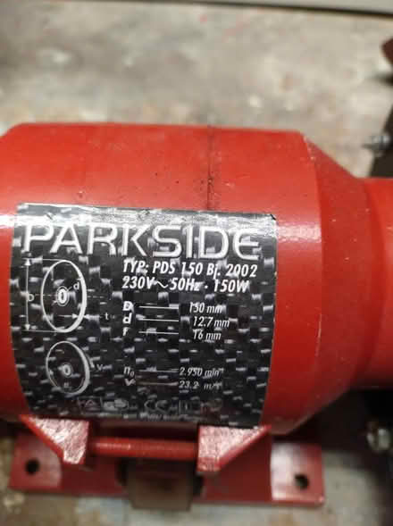 Photo of free Bench abrasive wheel (Seaford, East Sussex) #2