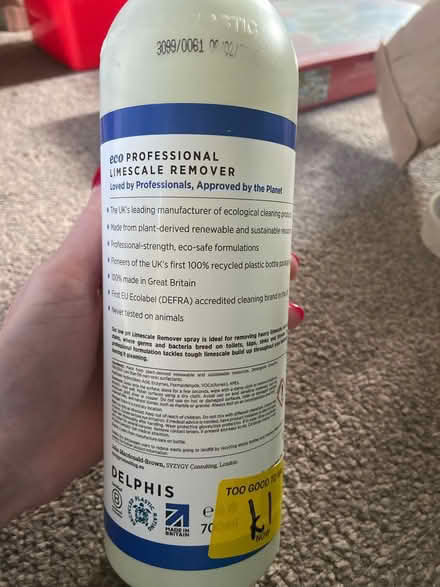 Photo of free Limescale Remover (Hucclecote GL3) #3
