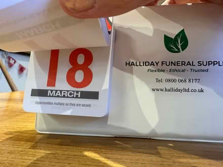 Photo of free Desk calendar (Nailsworth GL6) #1