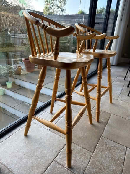 Photo of free 2 Bar chairs (1 minute walk from Hove Park) #2
