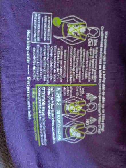 Photo of free Vija baby skin-to-skin long sleeved top (Roseacre ME15) #3