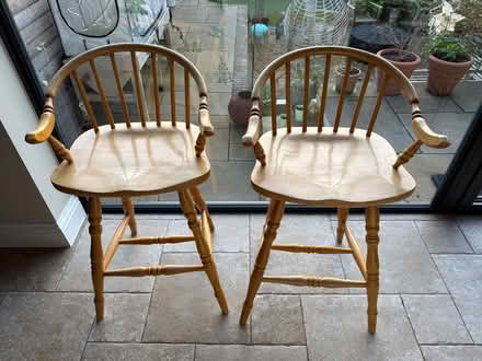 Photo of free 2 Bar chairs (1 minute walk from Hove Park) #1