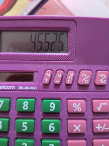 Photo of free Purple calculator and travel wallet (Honor oak) #3