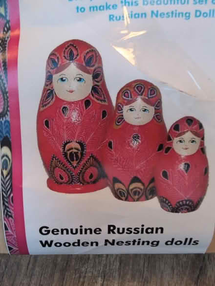 Photo of free Decoupage Russian doll making kit (HR1) #3