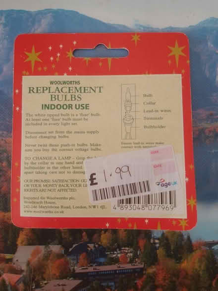 Photo of Replacement bulbs (Harrogate. HG1.) #2