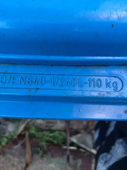 Photo of free 2 x BLUE WHEELIE BINS (Ringwood BH24 1Q) #3