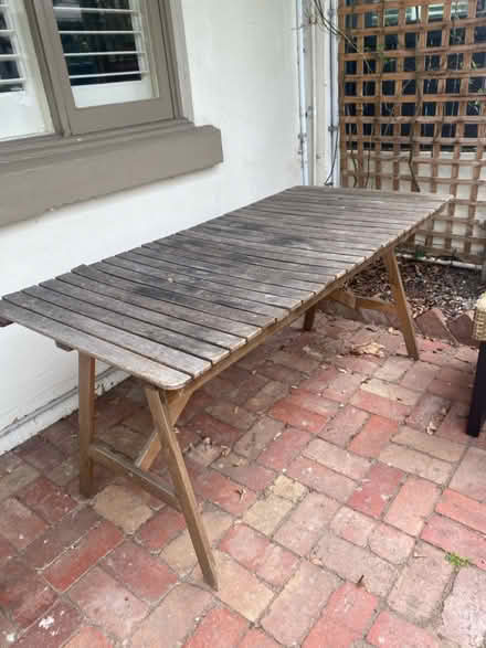 Photo of free IKEA outdoor table (St Kilda West) #1