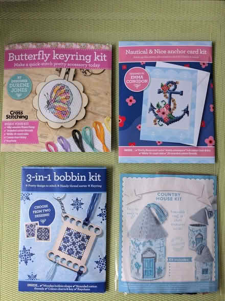 Photo of free Four Small Cross Stitch Kits (Beulah Hill SE19) #1