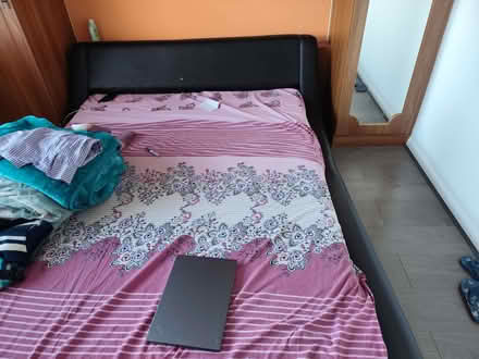 Photo of free King bed with mattress (Clifford Park CV2) #2