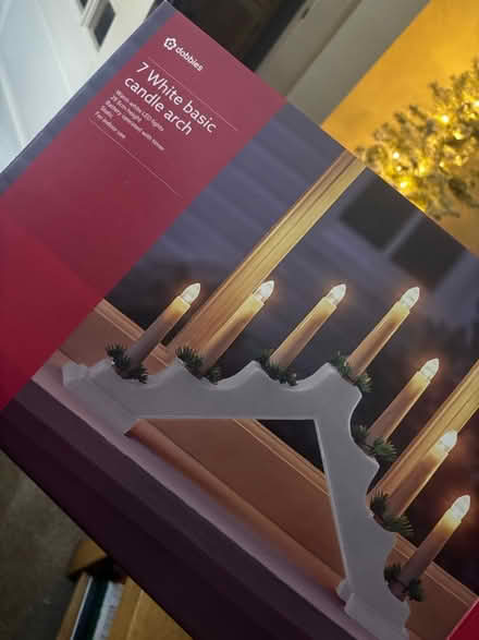 Photo of free Battery operated Xmas candle arch (Cowie FK7 7) #1
