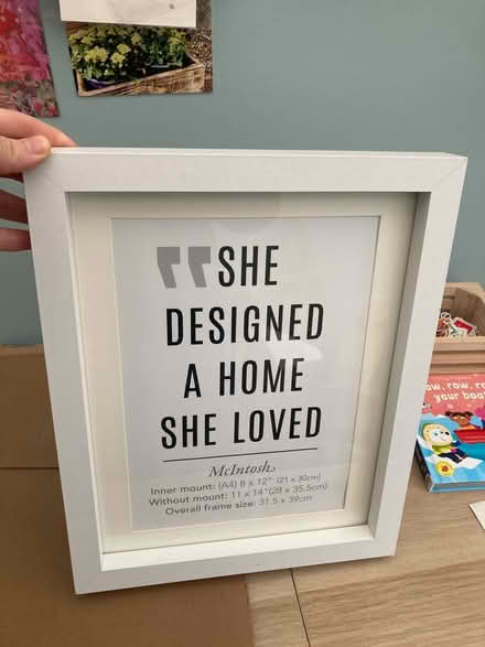 Photo of free White Wall Frame (Dublin) #2