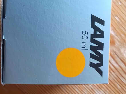Photo of free Lamy mango coloured fountain pen ink (Westbury Fields BS9) #4
