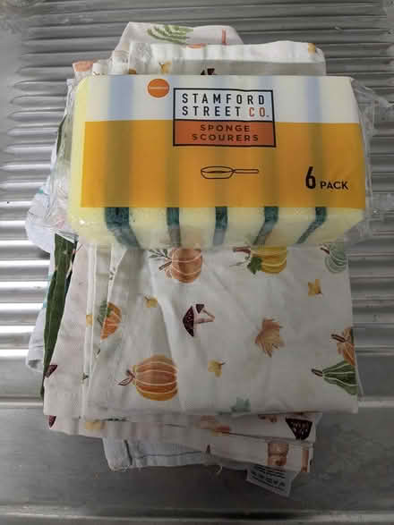 Photo of free Tea towels and new sponge scourers (Newcastle Under Lyme) #1