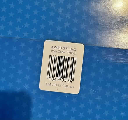 Photo of free Used Jumbo Xmas gift bag (BT6) #2