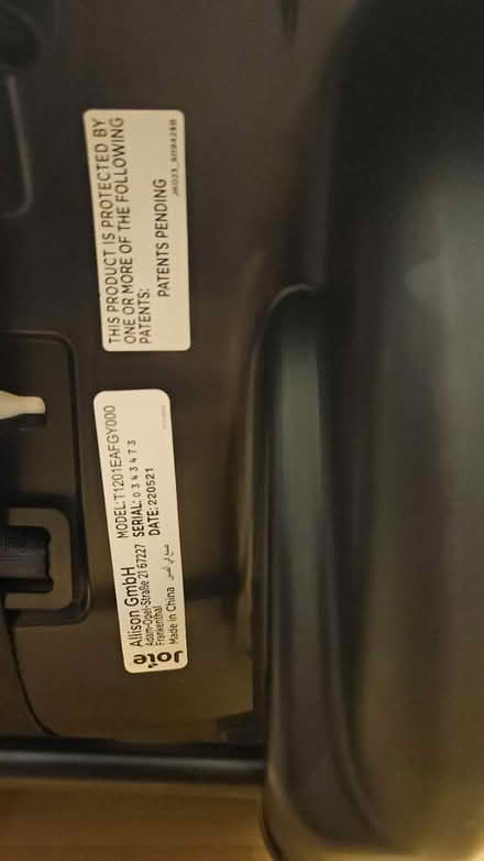 Photo of free Baby car seat (SE20) #2