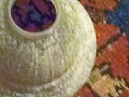 Photo of free Two heavy frosted glass lampshades (New Marston OX3) #3