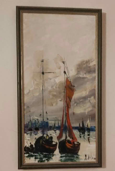 Photo of free Painting by a local artist in Portorož (Manor Farm KT14) #1