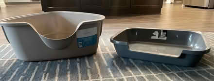 Photo of free Kitty Litter Pans-Never Used (Arlington Forest) #2