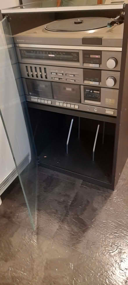 Photo of free Sanyo 1980s hifi,record and cassette decks, radio (Birkby CA15) #3