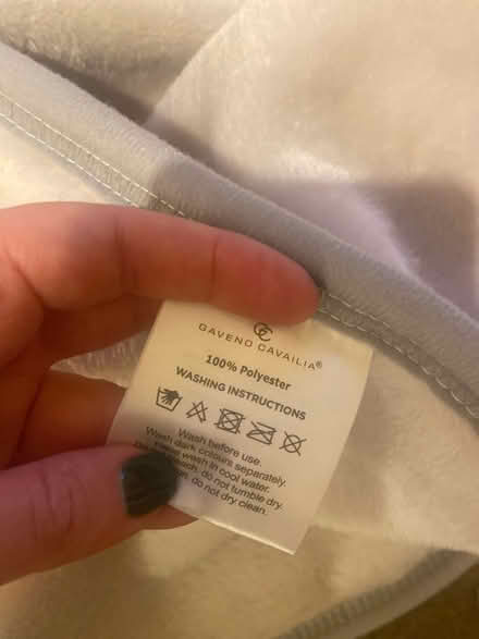 Photo of free Grey Plush Throw (Highams Park E4) #2