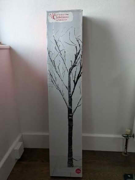 Photo of free frosted twig tree with lights (Moor Allerton LS17) #1