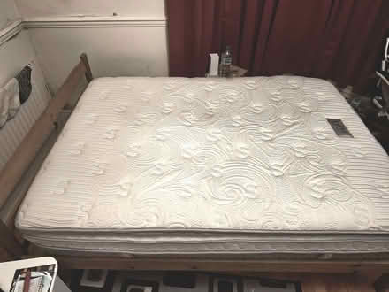 Photo of free 4'6 bed and pocket spung mattress (Catford SE6) #1