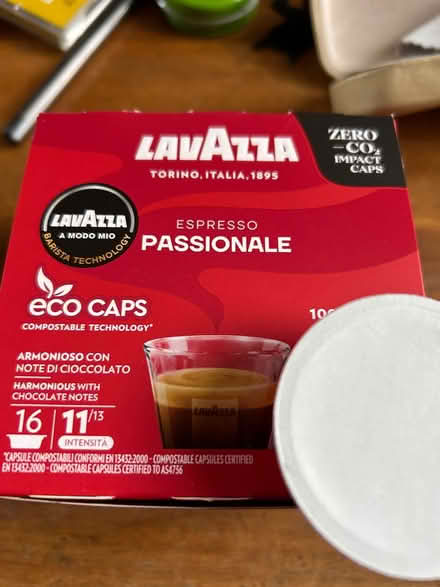 Photo of free Lavazza eco coffee pods (Near station CB2) #1