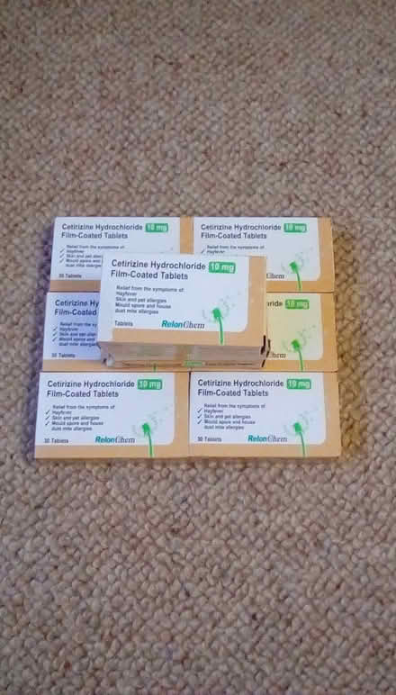Photo of free Nine boxes anti-histamines (Lower Earley RG6) #1