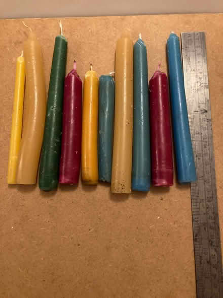 Photo of free Part Used Candles x 10 (St James, South Elmham IP19) #2