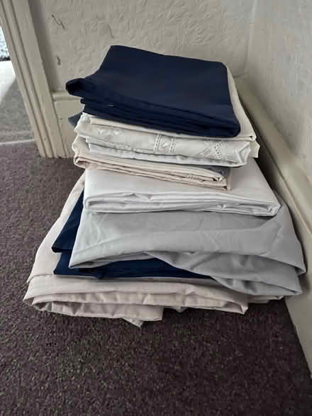 Photo of free Single/double sheets pillowcases (Bromley BR2) #1