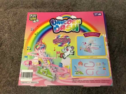 Photo of free ‘Unicorn Dash’. Moving, Musical and light up toy (The Plantation GL5) #1