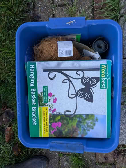 Photo of free Hanging Basket Kit (Barkham RG41) #1