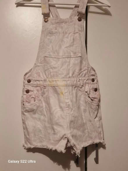 Photo of free Pink denim short dungarees (SW4) #1
