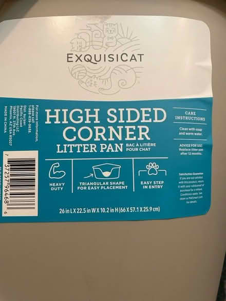 Photo of free Kitty Litter Pans-Never Used (Arlington Forest) #3