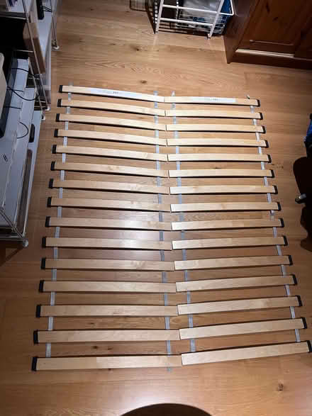 Photo of free Beech sprung bed slats (Dartmouth Park N19) #1