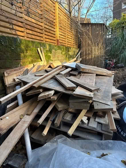 Photo of free wood and pallets (Hackney E9) #1