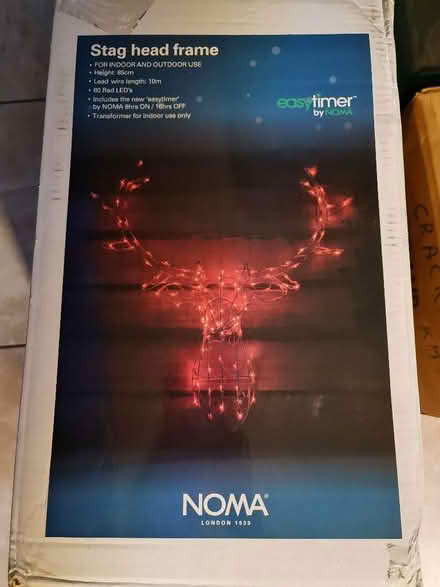 Photo of free Led Stag head decoration (Cam GL11) #1