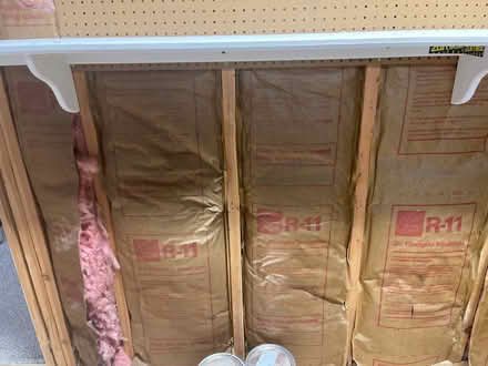 Photo of free Wood shelf wooden white (Hatfield Pa) #4