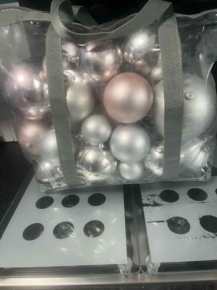 Photo of free Bag of large Christmas baubles (Harrogate HG2) #1