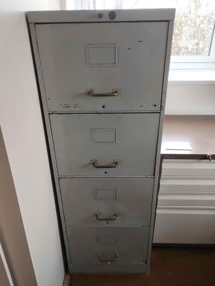Photo of free Vintage filing cabinet (CR0) #1