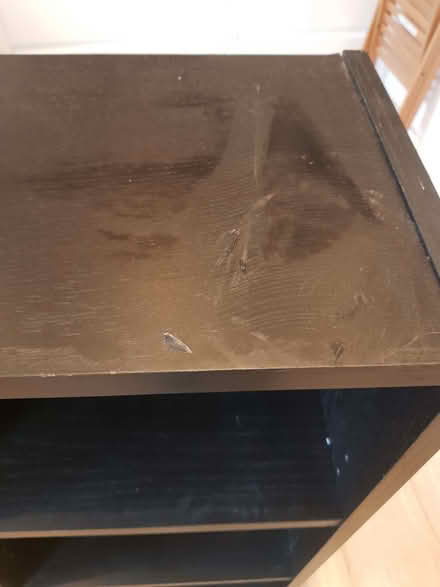 Photo of free 3 shelf ikea unit black (Stocksbridge S36) #3